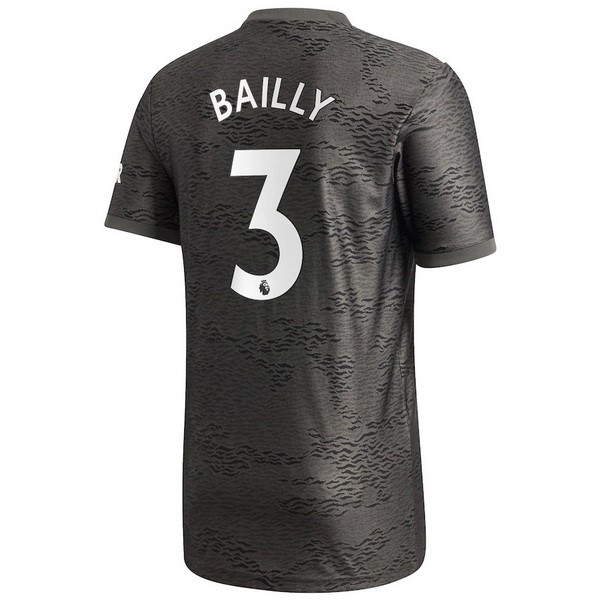 Maglia Manchester United NO.3 Bailly Away 20/21 Nero